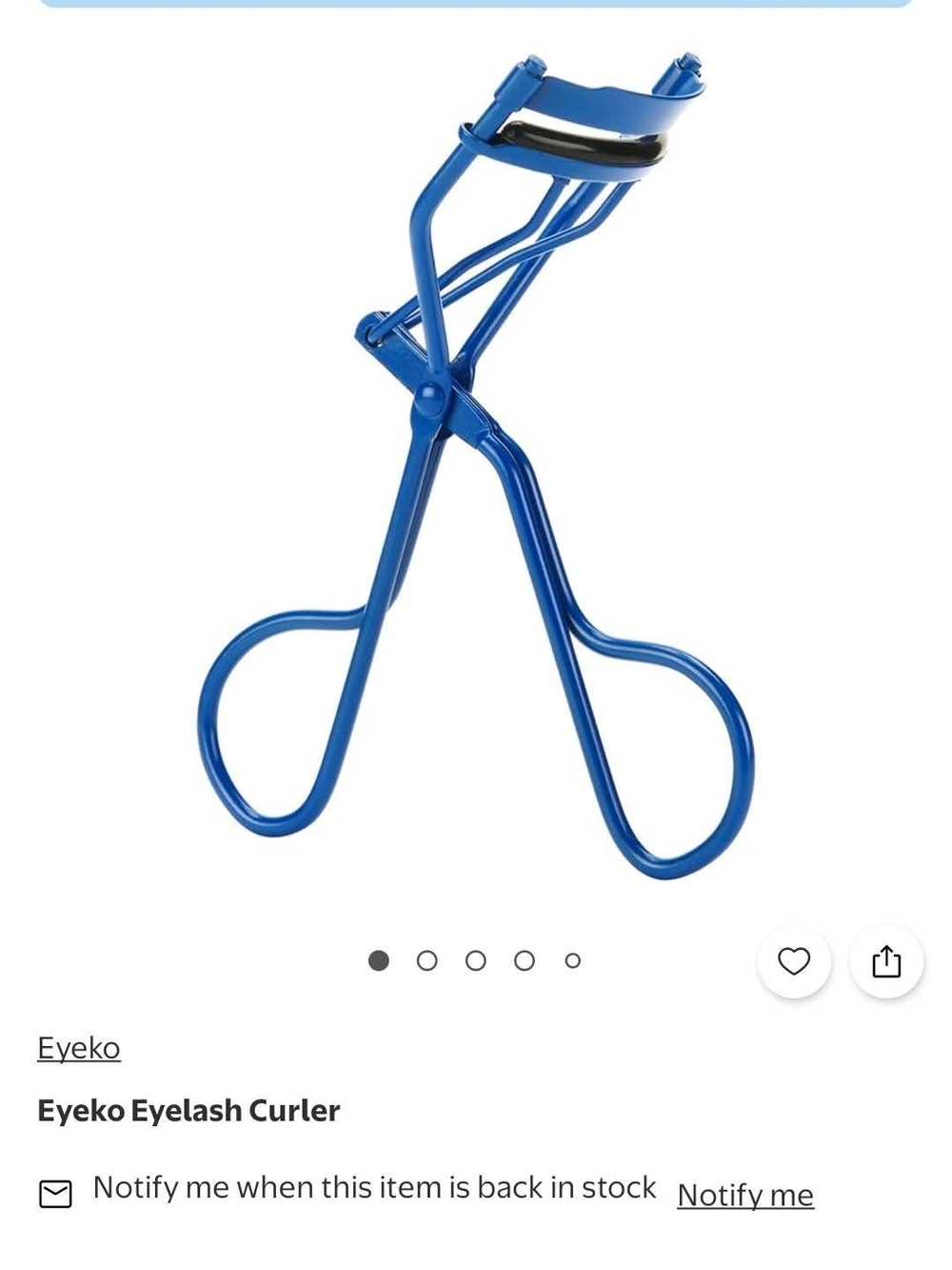 Eyelash Curler - Not a Home Accent